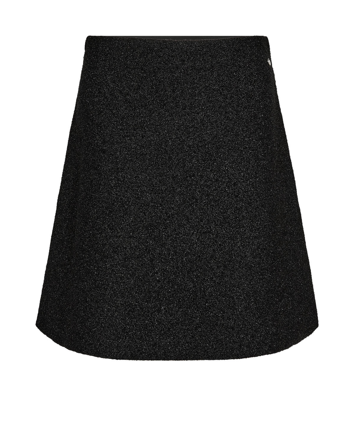 Meana Knit glimmernederdel – sort